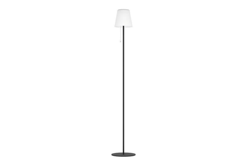 Golvlampa Eglo Scordiano-L Vit/Svart - Vit/Svart - Trädgård & spabad - Utemiljö - Altan & terrass - Altanbelysning