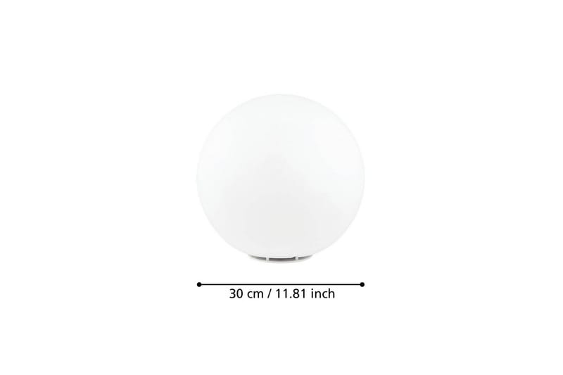 Golvlampa Utebelysning Eglo Monterolo 300 mm - Vit - Trädgård & spabad - Utemiljö - Altan & terrass - Altanbelysning