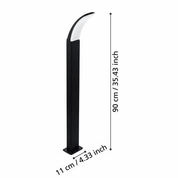 Golvljus Fiumicino - 11 cm - Belysning & el - Utomhusbelysning - Stolplykta