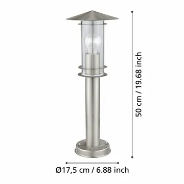 Golvljus Lisio - 17,5 cm - Belysning & el - Utomhusbelysning - Stolplykta