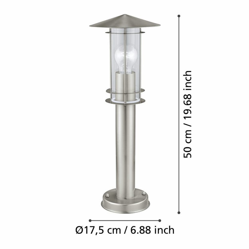 Golvljus Lisio - 17,5 cm - Belysning & el - Utomhusbelysning - Stolplykta