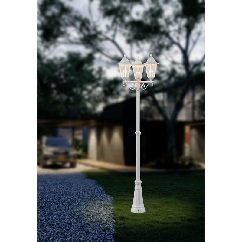 Golvljus Navedo med 3 Lampor - 56 cm - Belysning & el - Utomhusbelysning - Stolplykta