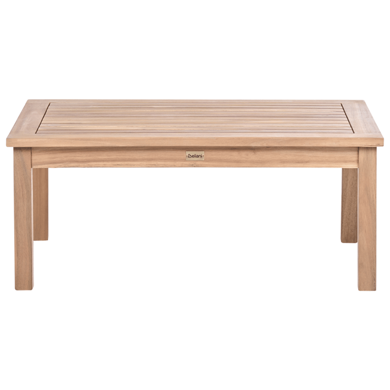 Hörnsoffa utomhus med Bord 3-Sits Arabba Vänstervänd Akaciaträ - Brun/Grå - Trädgård & spabad - Utemiljö - Altan & terrass - Altanmöbler