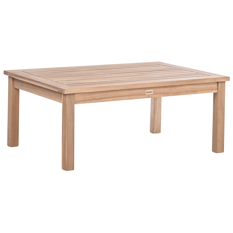 Hörnsoffa utomhus med Bord 3-Sits Arabba Vänstervänd Akaciaträ - Brun/Grå - Trädgård & spabad - Utemiljö - Altan & terrass - Altanmöbler