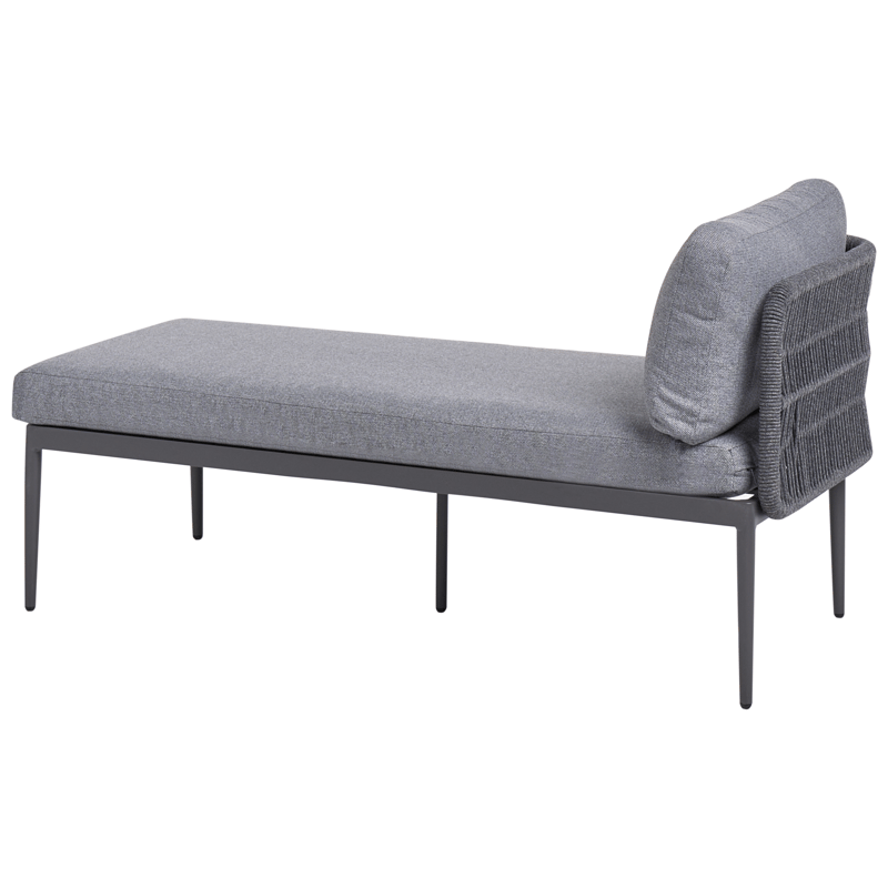 Hörnsoffa utomhus med Bord 3-Sits Leffe Högervänd - Grå - Trädgård & spabad - Utemiljö - Altan & terrass - Altanmöbler