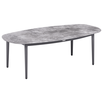 Hörnsoffa utomhus med Bord 3-Sits Leffe Vänstervänd - Grå - Utemöbler - Loungemöbler - Soffgrupp utomhus