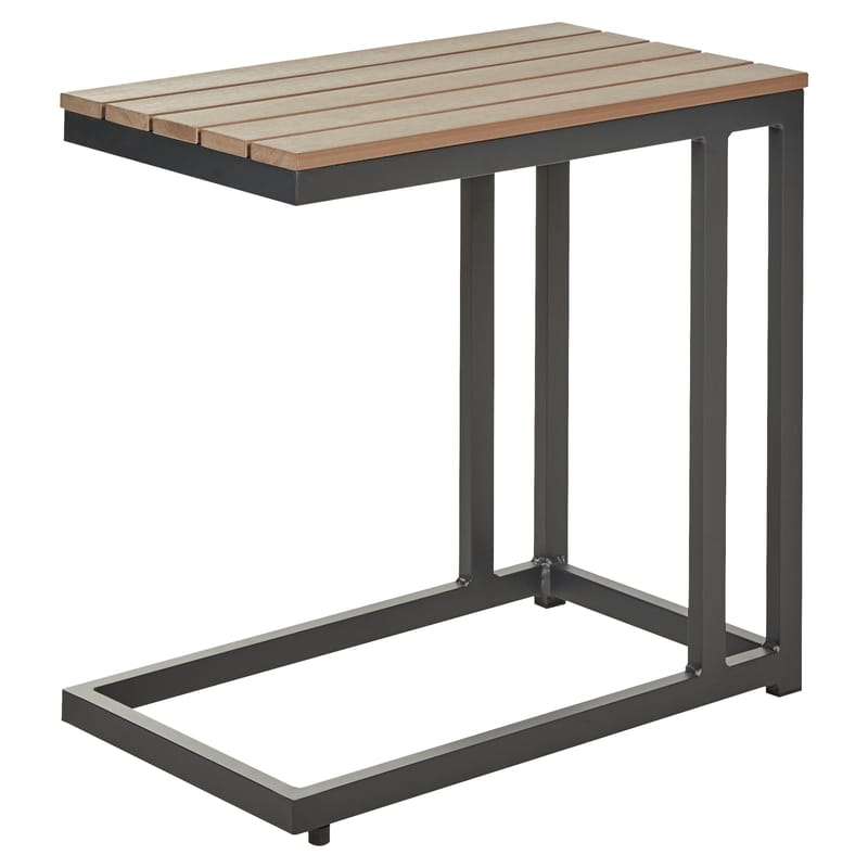 Hörnsoffa utomhus med Bord 5-Sits Messina Vänstervänd - Svart/Beige/Grå - Trädgård & spabad - Utemiljö - Altan & terrass - Altanmöbler