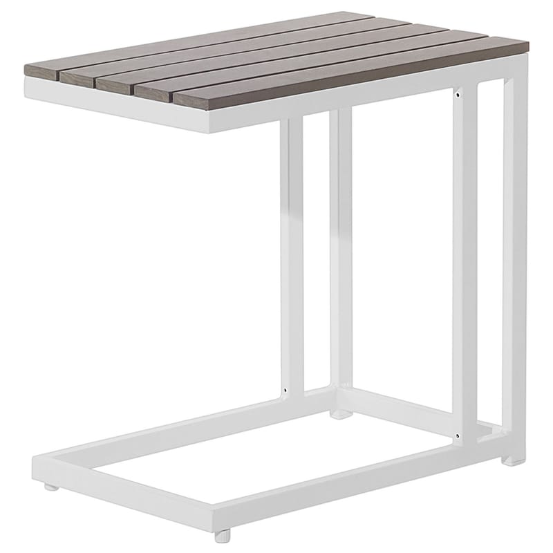 Hörnsoffa utomhus med Bord 5-Sits Messina Vänstervänd - Vit/Beige/Grön - Trädgård & spabad - Utemiljö - Altan & terrass - Altanmöbler