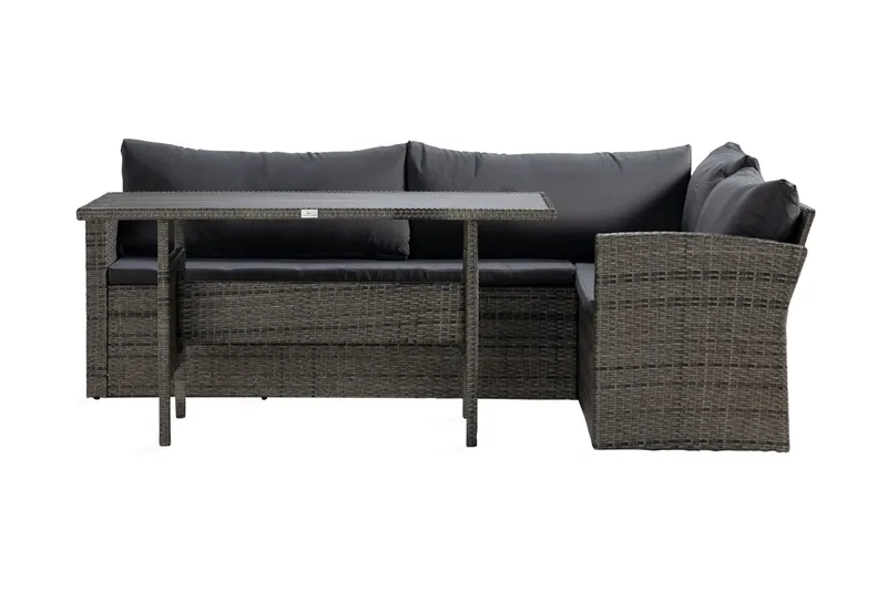 James Light Loungegrupp Höger, Grå / Gråa dynor