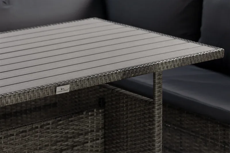 James Light Loungegrupp Höger - Grå / Gråa dynor - Trädgård & spabad - Utemiljö - Altan & terrass - Altanmöbler