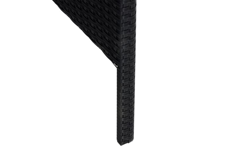 James Light Soffgrupp och Loungegrupp Utomhus 5-sits i konstrotting för trädgård och uteplats - Svart / Svarta dynor - Trädgård & spabad - Utemiljö - Altan & terrass - Altanmöbler