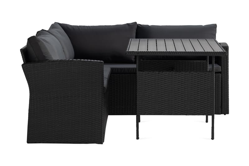 James Light Soffgrupp Utomhus  5-sits - Svart - Trädgård & spabad - Utemiljö - Altan & terrass - Altanmöbler