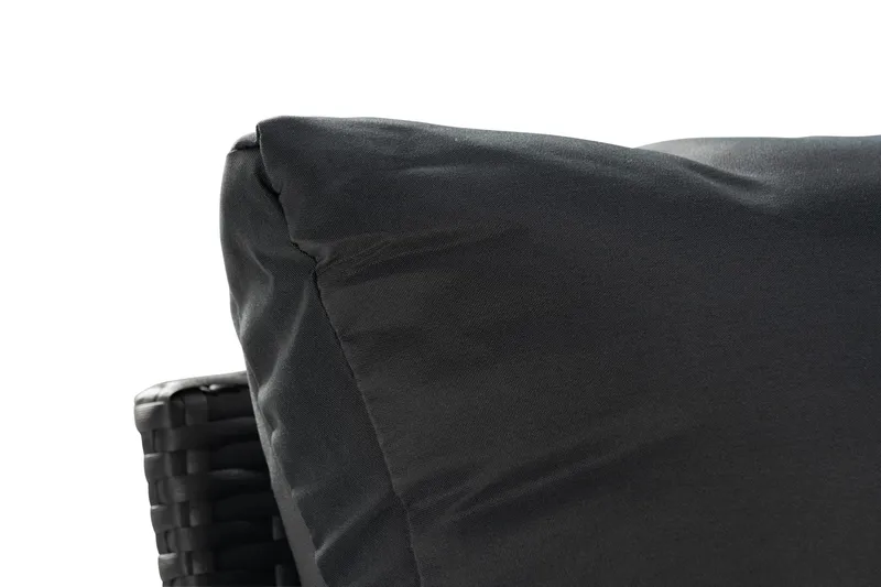 James Light Soffgrupp Utomhus  5-sits - Svart - Trädgård & spabad - Utemiljö - Altan & terrass - Altanmöbler