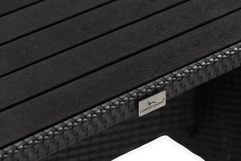 James Light Soffgrupp Utomhus  5-sits - Svart - Trädgård & spabad - Utemiljö - Altan & terrass - Altanmöbler