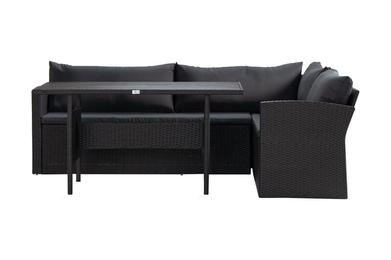 James Light Soffgrupp Utomhus  5-sits - Svart - Trädgård & spabad - Utemiljö - Altan & terrass - Altanmöbler