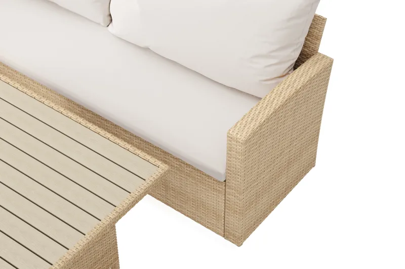 James Light Soffgrupp Utomhus  5-sits - vänster - Beige - Trädgård & spabad - Utemiljö - Altan & terrass - Altanmöbler