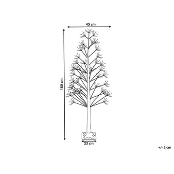 Juldekoration Utomhus Albioni - Vit/45x45x180 cm - Belysning & el - Julbelysning - Julbelysning utomhus