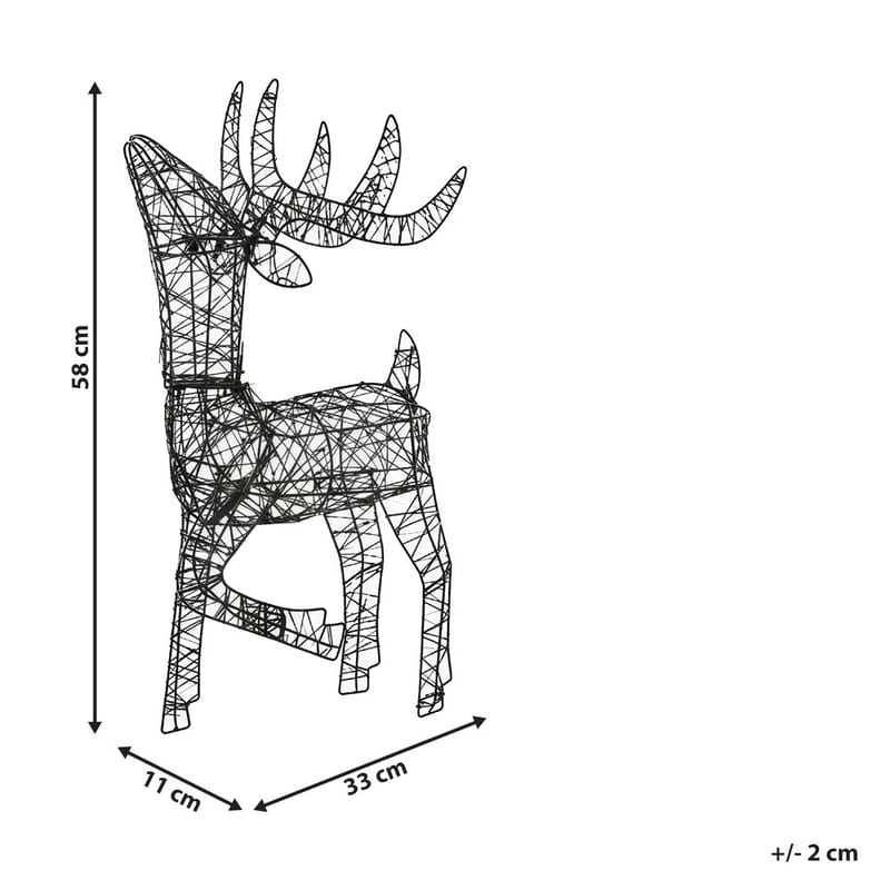 Juldekoration Utomhus Ravsjon - Trädgård & spabad - Utemiljö - Altan & terrass - Altanbelysning