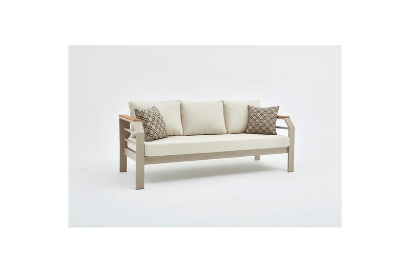 Lassento Soffgrupp Utomhus 5-sits - Beige - Trädgård & spabad - Utemiljö - Altan & terrass - Altanmöbler