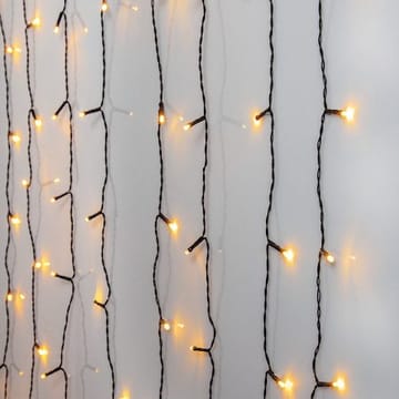 LED-ljusgardin Jul Golden Warm White 130x200 cm 120 ljus - Svart - Trädgård & spabad - Utemiljö - Altan & terrass - Altanbelysning