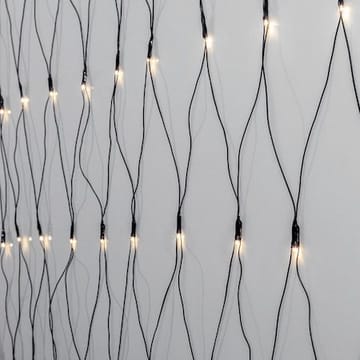 LED-ljusnät Jul Crispy Ice White 200x200 cm 160 ljus - Svart - Trädgård & spabad - Utemiljö - Altan & terrass - Altanbelysning