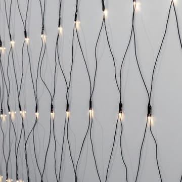 LED-ljusnät Jul Crispy Ice White 300x300 cm 200 ljus - Svart - Trädgård & spabad - Utemiljö - Altan & terrass - Altanbelysning