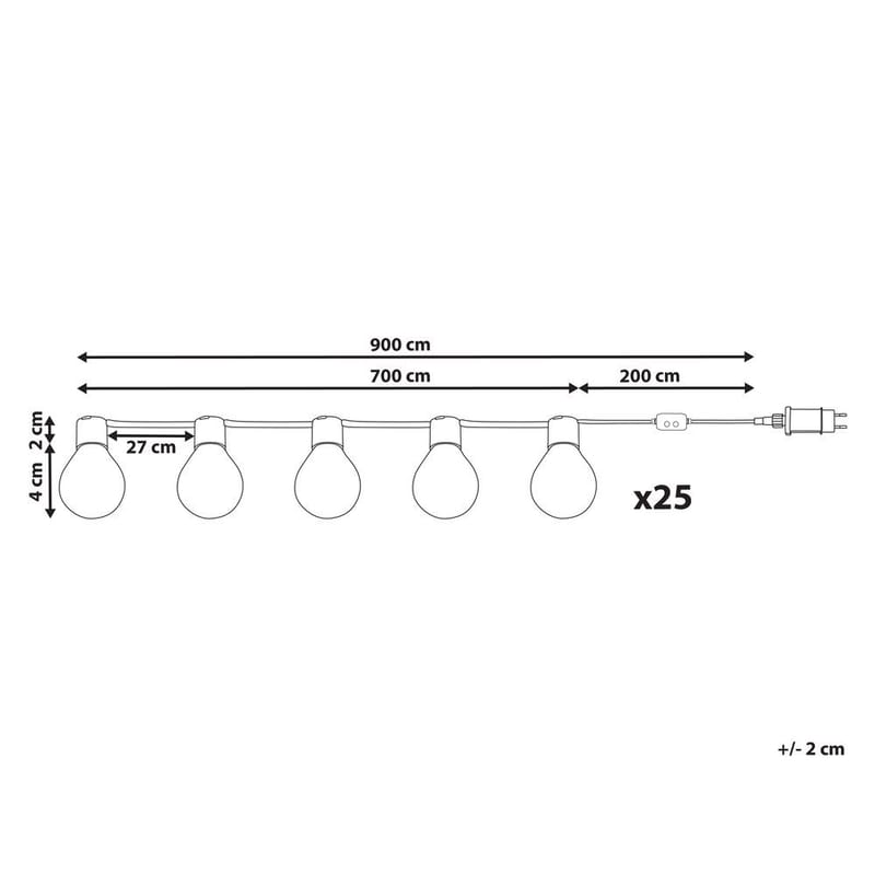 LED-ljusslinga för Utomhusbruk Isortoq - Belysning & el - Julbelysning - Julbelysning utomhus