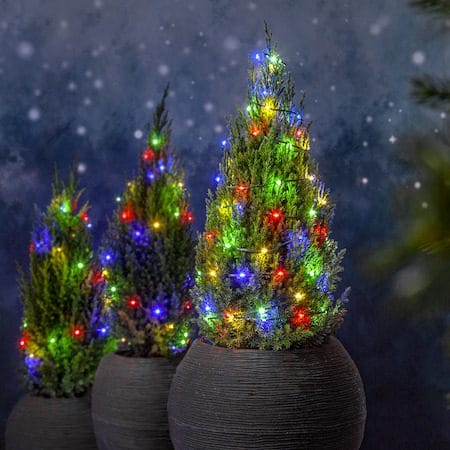 LED-ljusslinga Jul Dew Drop Micro 36 m 480 ljus - RGB - Trädgård & spabad - Utemiljö - Altan & terrass - Altanbelysning