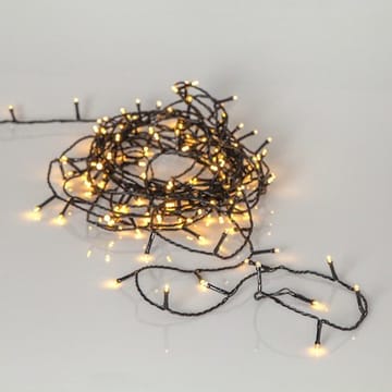LED-ljusslinga Jul Flashy 7 m 100 ljus Varmvit - Svart - Trädgård & spabad - Utemiljö - Altan & terrass - Altanbelysning