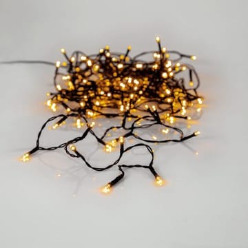 LED-ljusslinga Jul Golden Warm White 13 m 180 ljus - Svart - Trädgård & spabad - Utemiljö - Altan & terrass - Altanbelysning