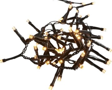 LED-ljusslinga Jul Golden Warm White 16 m 800 ljus - Svart - Trädgård & spabad - Utemiljö - Altan & terrass - Altanbelysning