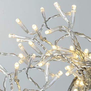 LED-ljusslinga Jul Serie LED 80 ljus Varmvit - Transparent - Trädgård & spabad - Utemiljö - Altan & terrass - Altanbelysning