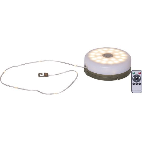 LED-ljusslinga Rondo 10 m USB - Vit / Grå - Trädgård & spabad - Utemiljö - Altan & terrass - Altanbelysning