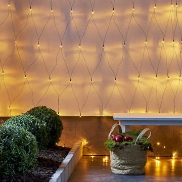Ljusnät Jul Golden Warm White 3x3 m 200 ljus - Svart - Trädgård & spabad - Utemiljö - Altan & terrass - Altanbelysning