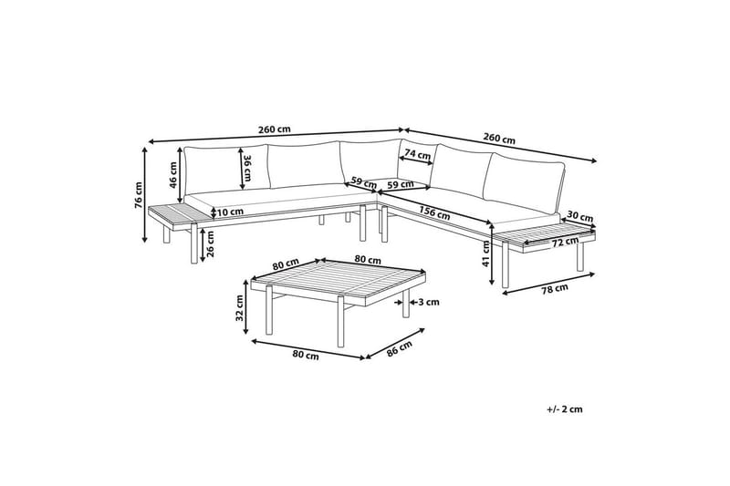 Loungegrupp Bellariva - Trädgård & spabad - Utemiljö - Altan & terrass - Altanmöbler