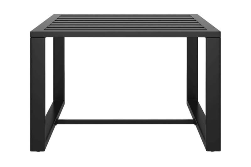 Loungegrupp Utomhus för trädgården 5 delar med dynor aluminium antra - Antracit - Trädgård & spabad - Utemiljö - Altan & terrass - Altanmöbler