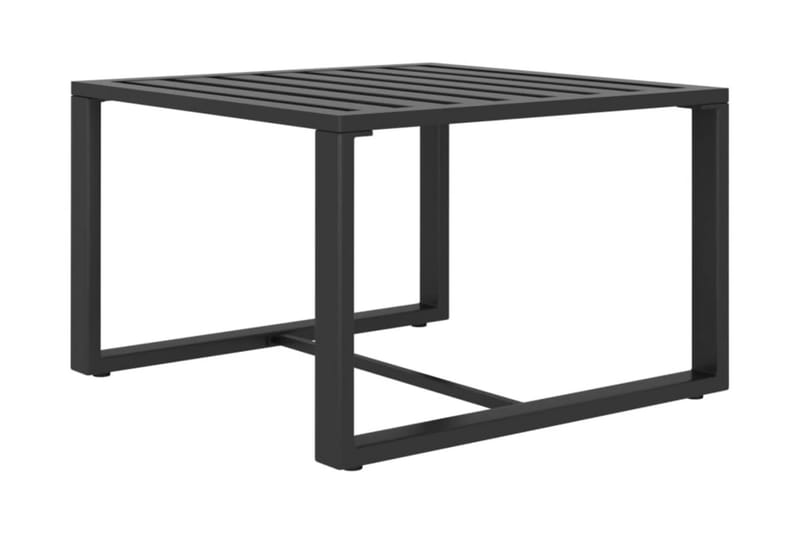 Loungegrupp Utomhus för trädgården 5 delar med dynor aluminium antra - Antracit - Trädgård & spabad - Utemiljö - Altan & terrass - Altanmöbler