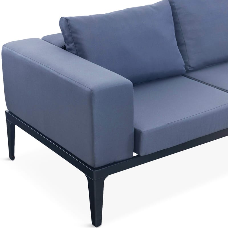 Loungegrupp för trädgården | Teak och aluminium | Lyfco Björkskär - Trädgård & spabad - Utemiljö - Altan & terrass - Altanmöbler