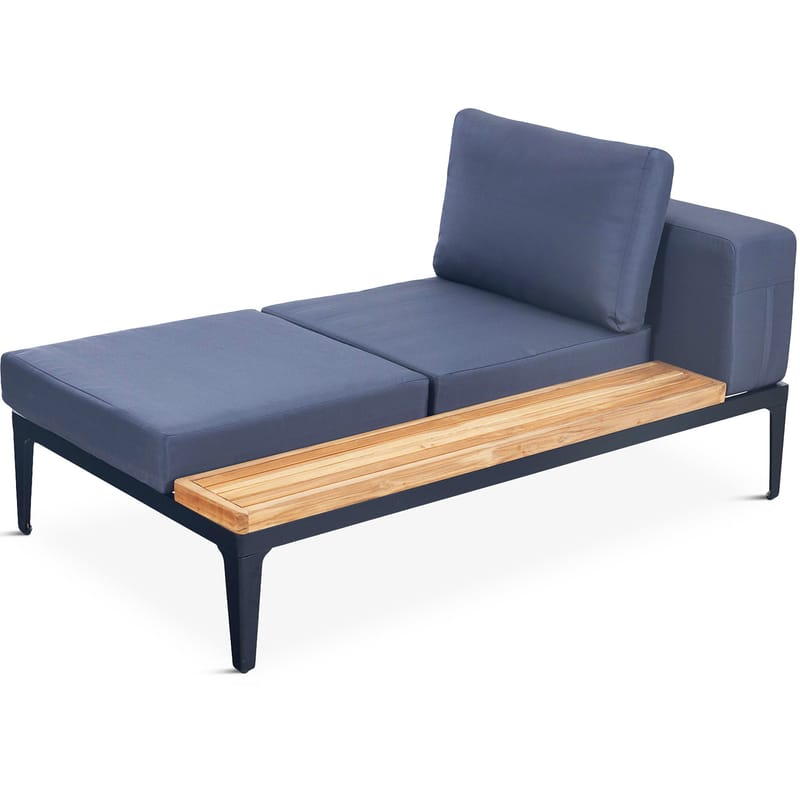 Loungegrupp för trädgården | Teak och aluminium | Lyfco Björkskär - Trädgård & spabad - Utemiljö - Altan & terrass - Altanmöbler