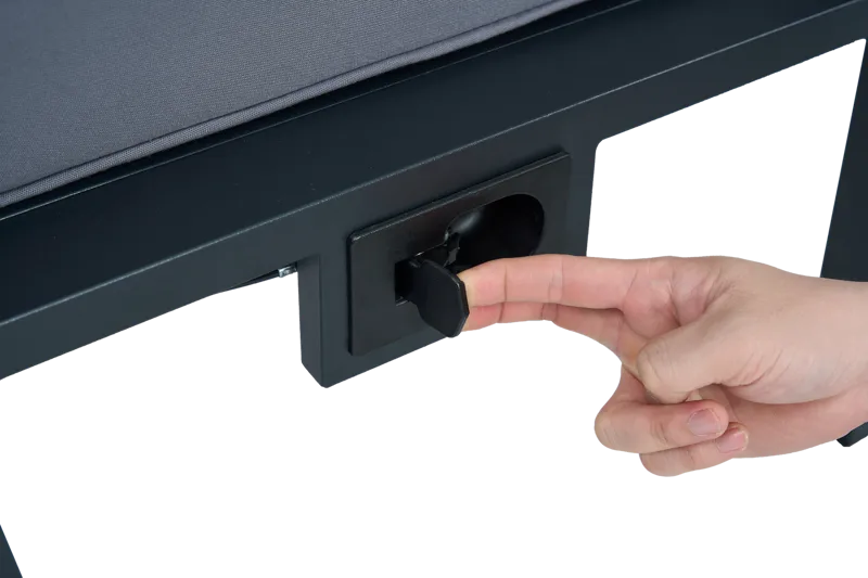 Loungegrupp i aluminium med recliner – Soffa, 2 stolar & bord | Apelviken - Trädgård & spabad - Utemiljö - Altan & terrass - Altanmöbler