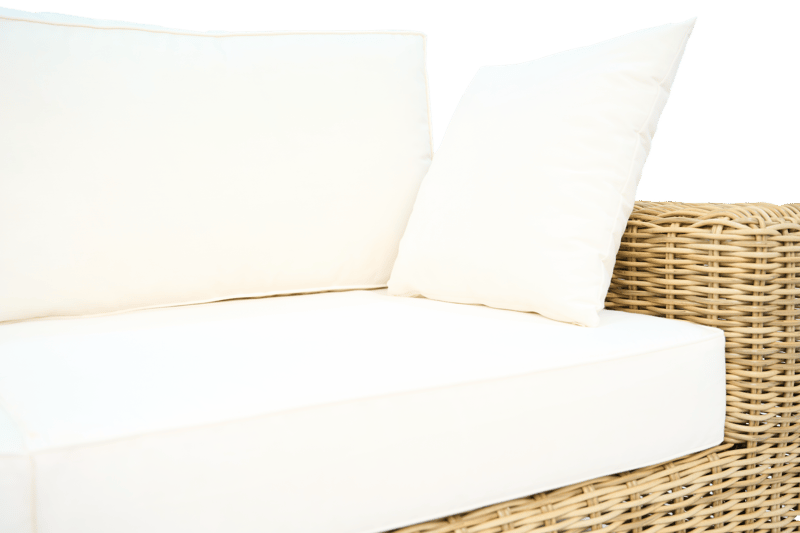 Loungegrupp i rotting | Soffa, fåtöljer & bord | Dynor ingår | Solena premium - Trädgård & spabad - Utemiljö - Altan & terrass - Altanmöbler