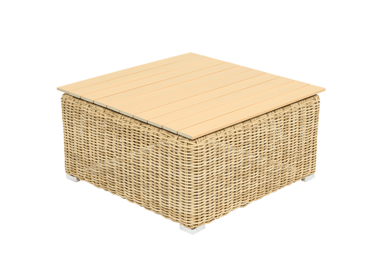 Loungegrupp i rotting | Soffa, fåtöljer & bord | Dynor ingår | Solena premium - Trädgård & spabad - Utemiljö - Altan & terrass - Altanmöbler