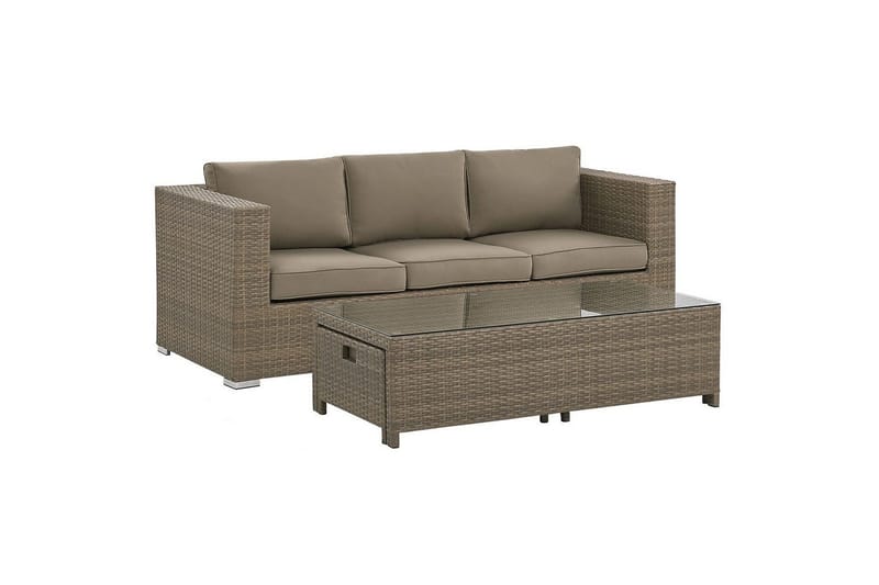 Loungegrupp med bord Belluno - Trädgård & spabad - Utemiljö - Altan & terrass - Altanmöbler