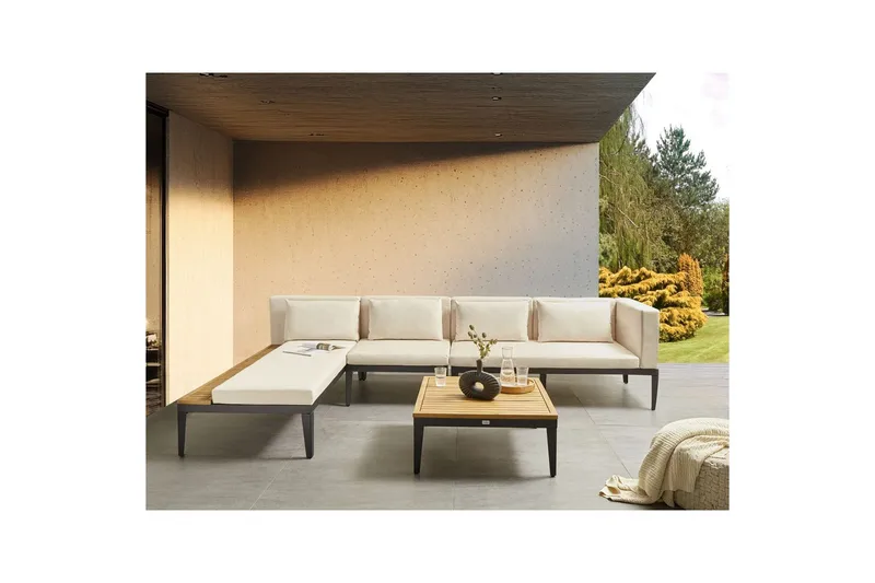 Loungegrupp med bord Bracciano 4-Sits - 4-Sits - Trädgård & spabad - Utemiljö - Altan & terrass - Altanmöbler