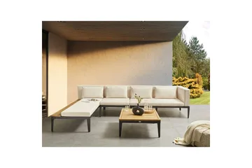 Loungegrupp med bord Bracciano 4-Sits - 4-Sits - Utemöbler - Loungemöbler - Soffgrupp utomhus