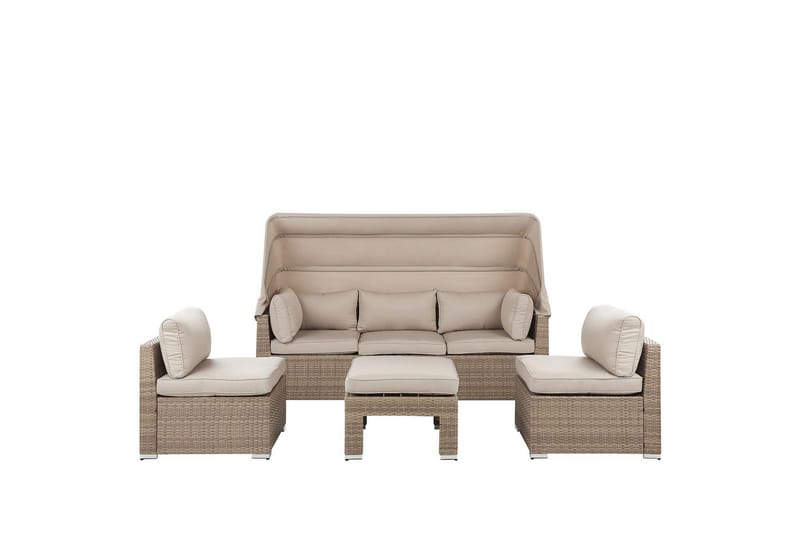 Loungegrupp med bord Coccolia - Trädgård & spabad - Utemiljö - Altan & terrass - Altanmöbler