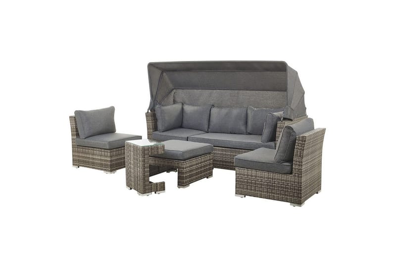 Loungegrupp med bord Corte - Trädgård & spabad - Utemiljö - Altan & terrass - Altanmöbler