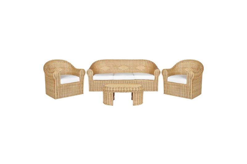Loungegrupp med bord Livadeia - Trädgård & spabad - Utemiljö - Altan & terrass - Altanmöbler