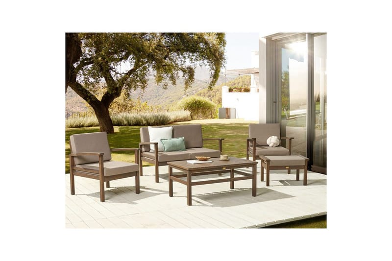 Loungegrupp med bord Manila Ja - Ja - Trädgård & spabad - Utemiljö - Altan & terrass - Altanmöbler