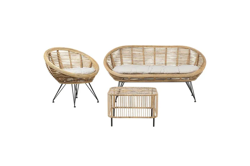 Loungegrupp med bord Maratea/Cesenatico 3-Sits, 3-Sits